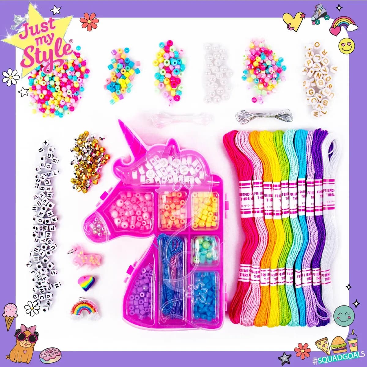 Just My Style Unicorn Friendship Smycke