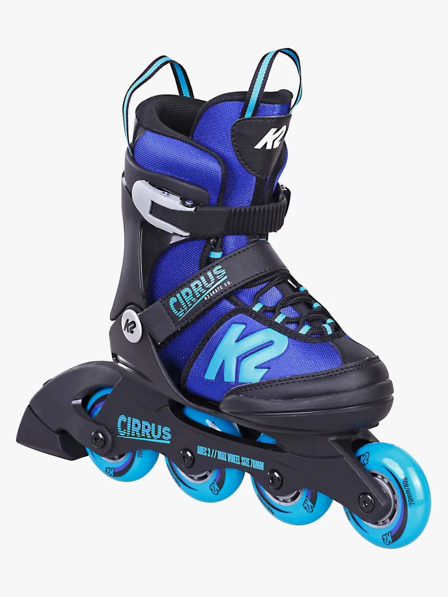 K2 Cirrus B Inlines, Svart/Blå, 29-34