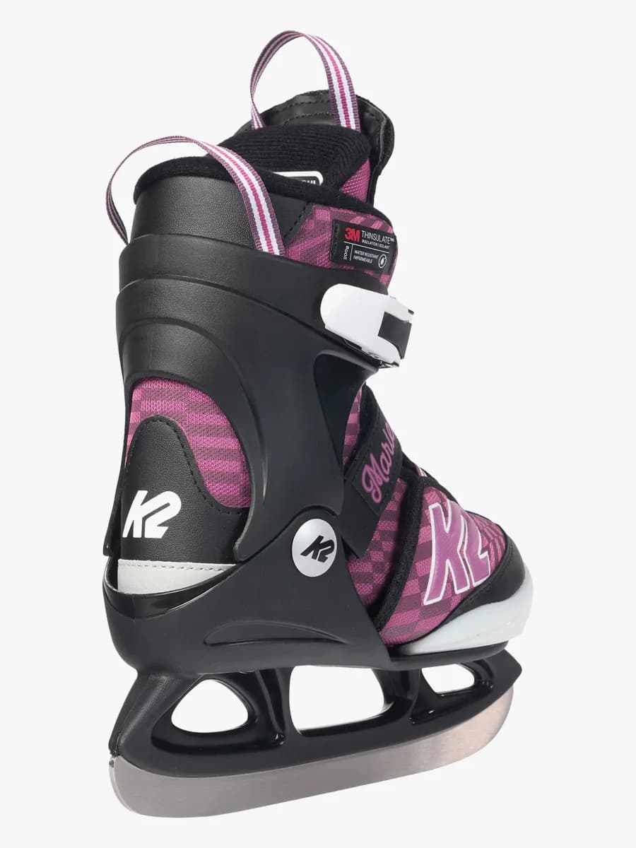 K2 Marlee Beam Skridsko, Svart/Lila, 29-34