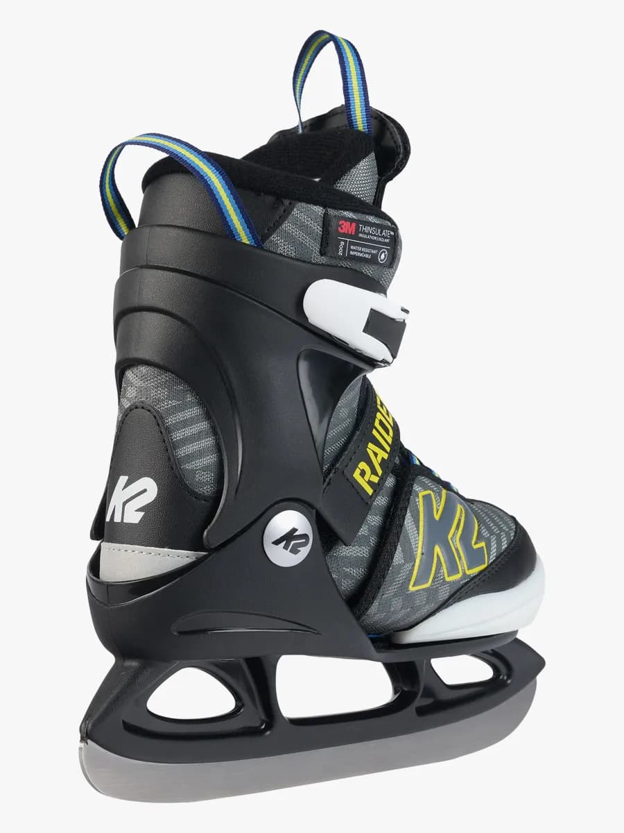 K2 Raider Beam Skridsko, Svart/Grå, 32-37