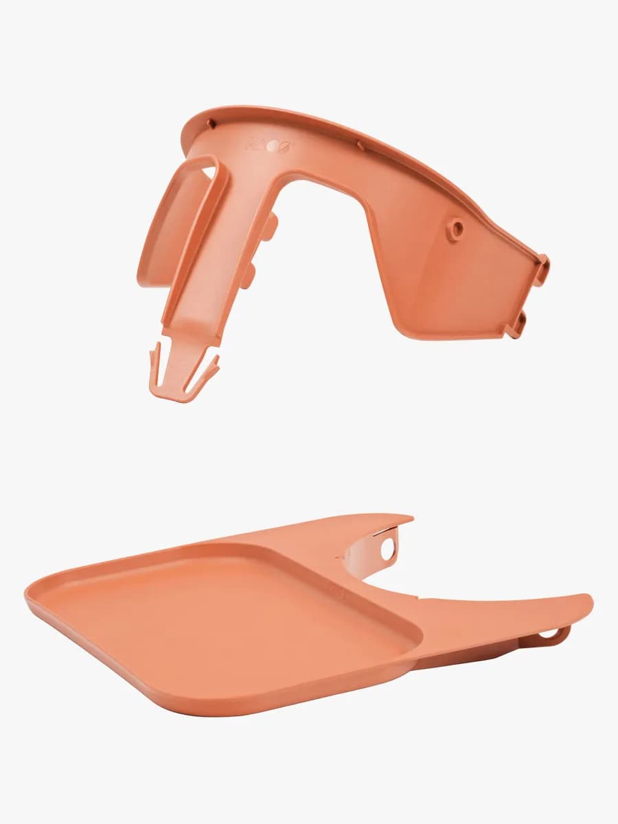 KAOS Säkerhetsbygel &  Bricka, Terracotta Pink
