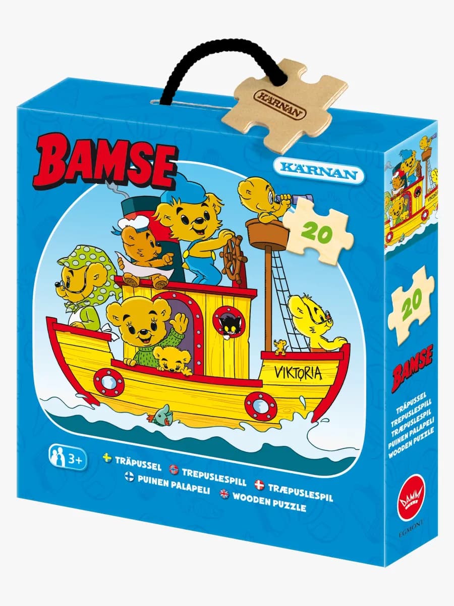 Kärnan Bamse Askpussel 20 Bitar