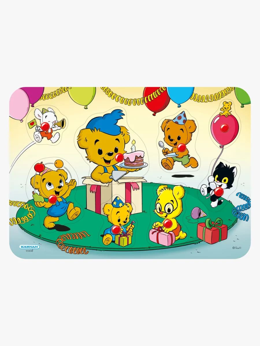 Kärnan Bamse Knoppussel 8 Bitar