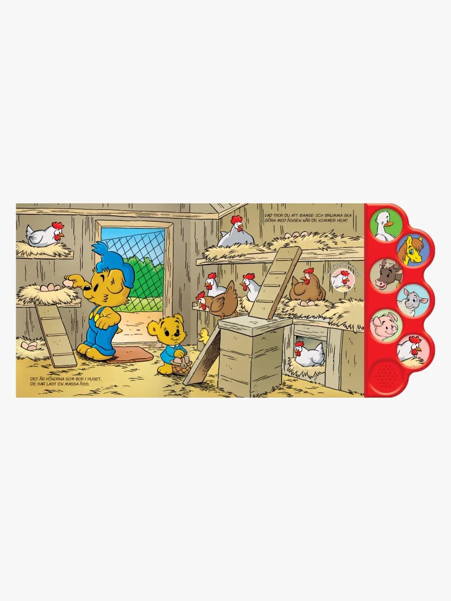Kärnan Bamse på bondgården Ljudbok