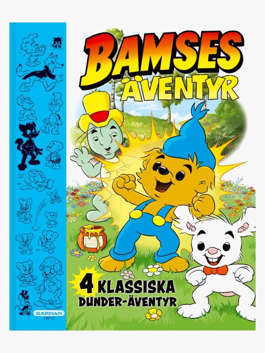 Kärnan Bamses Äventyr Sagobok