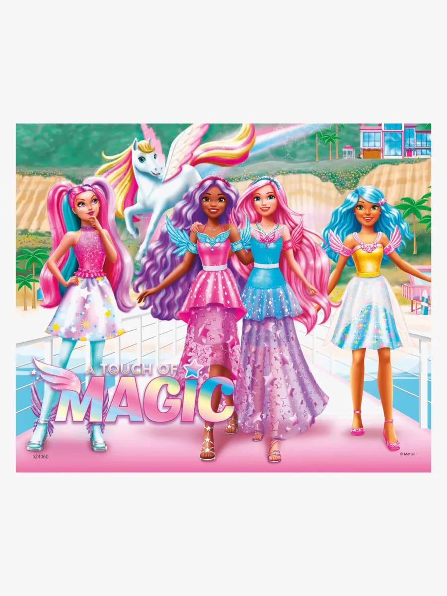 Kärnan Barbie Träpussel 40 Bitar