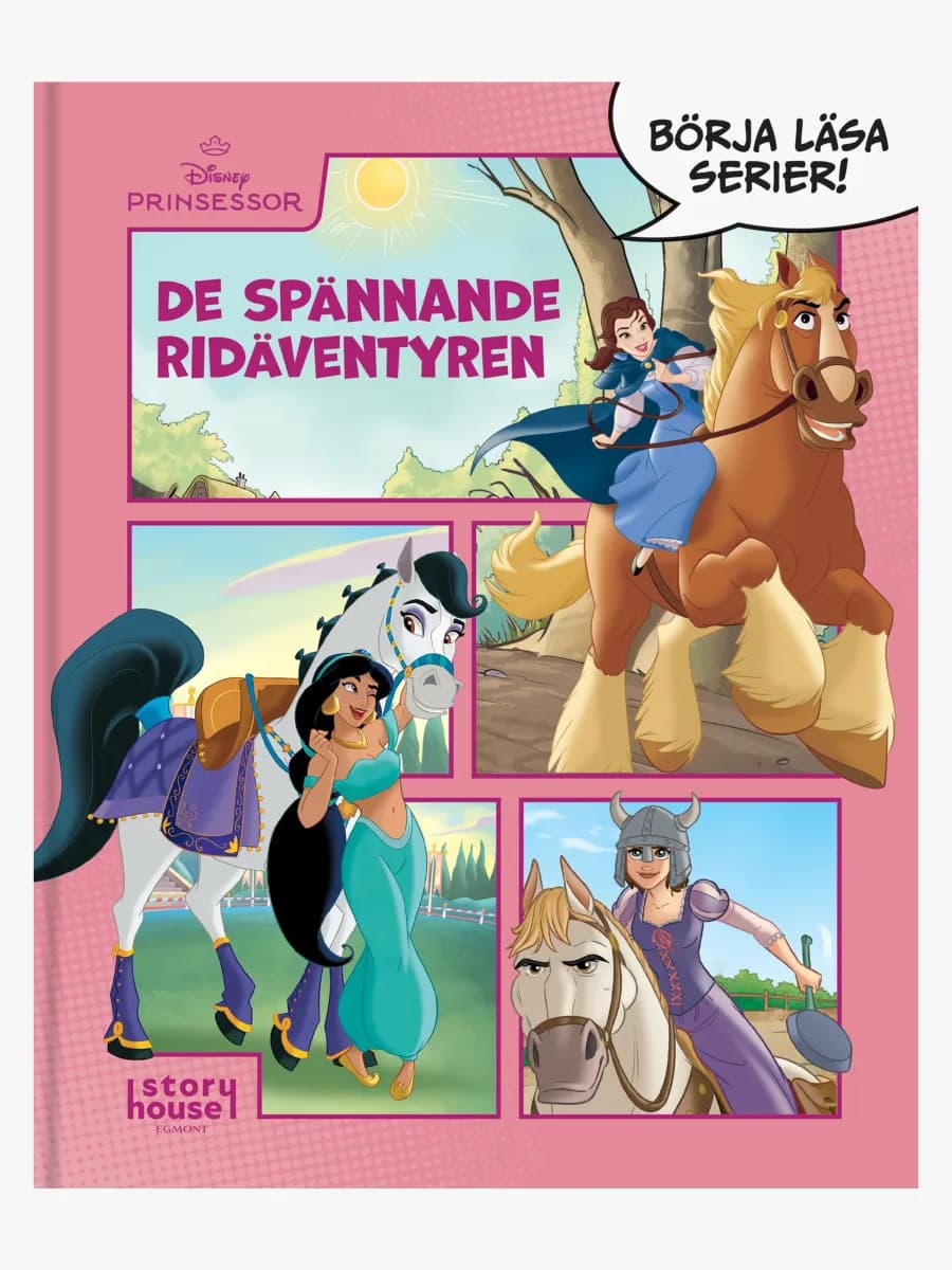 Kärnan Börja Läsa Serier Disney Prinssesor- De Spännade Ridäventyren