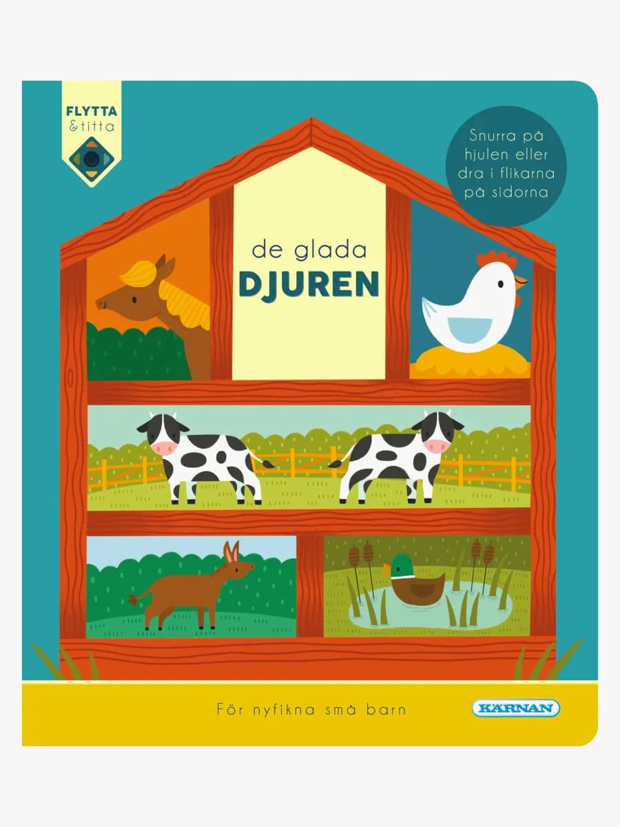 Kärnan De glada djuren Pekbok