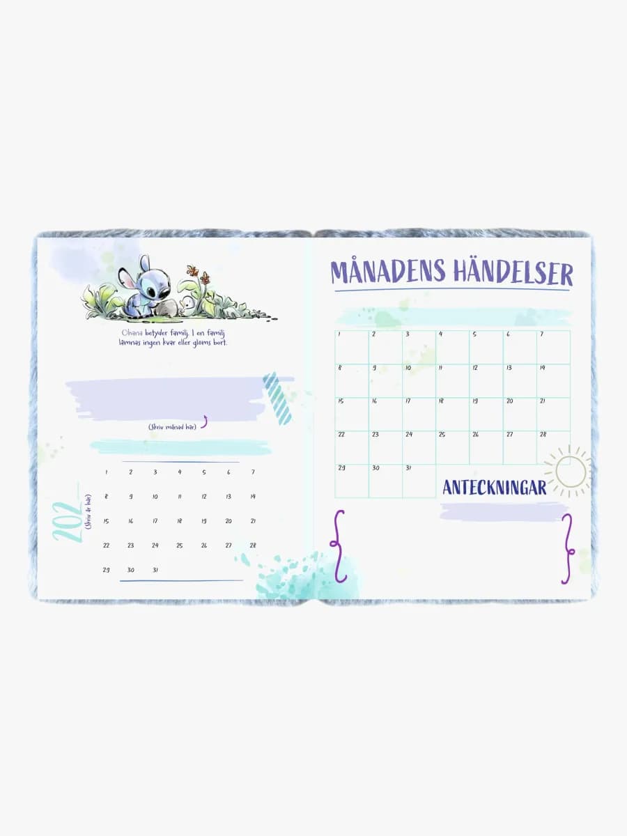 Kärnan Disney Stitch Planeringsbok