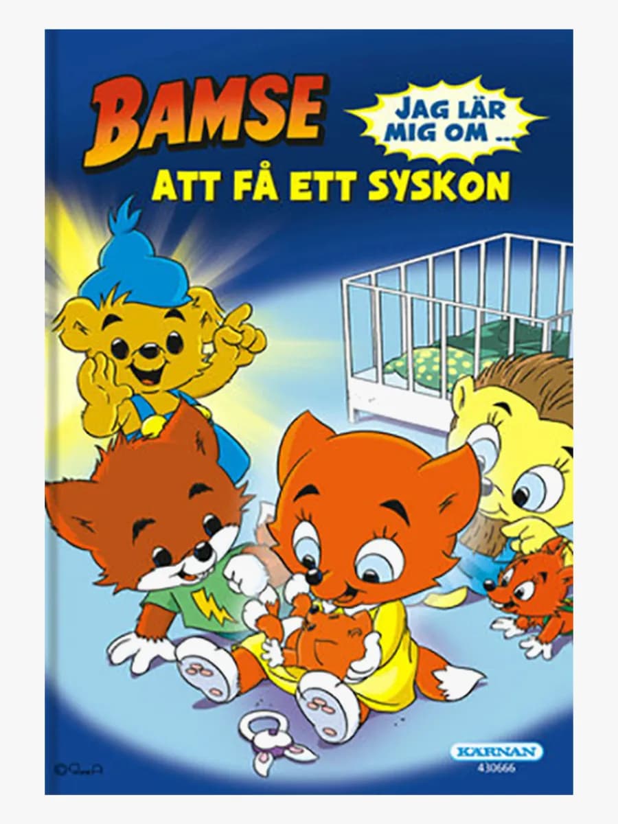 Kärnan Faktabok Bamse, Jag lär mig om att få ett syskon