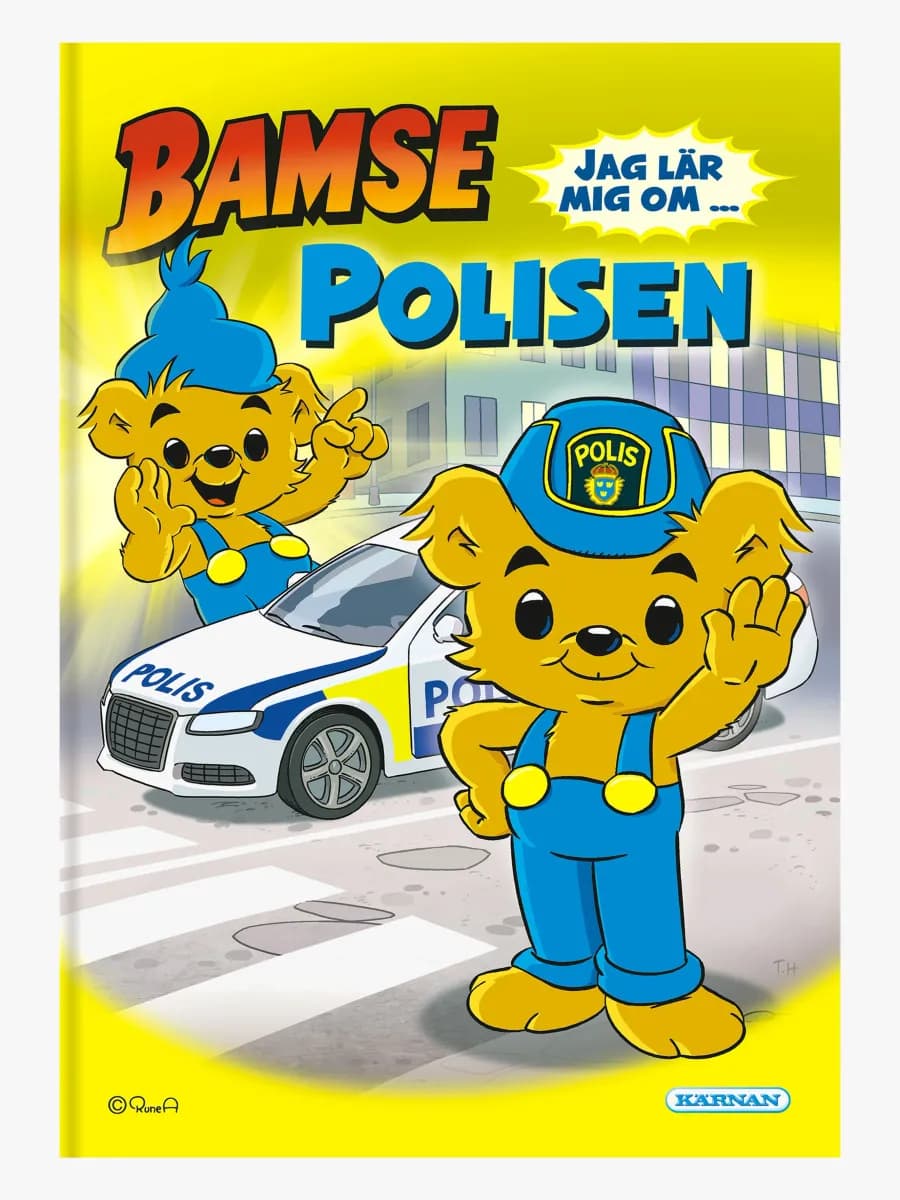 Kärnan Faktabok Bamse Jag Lär Mig Om Polisen