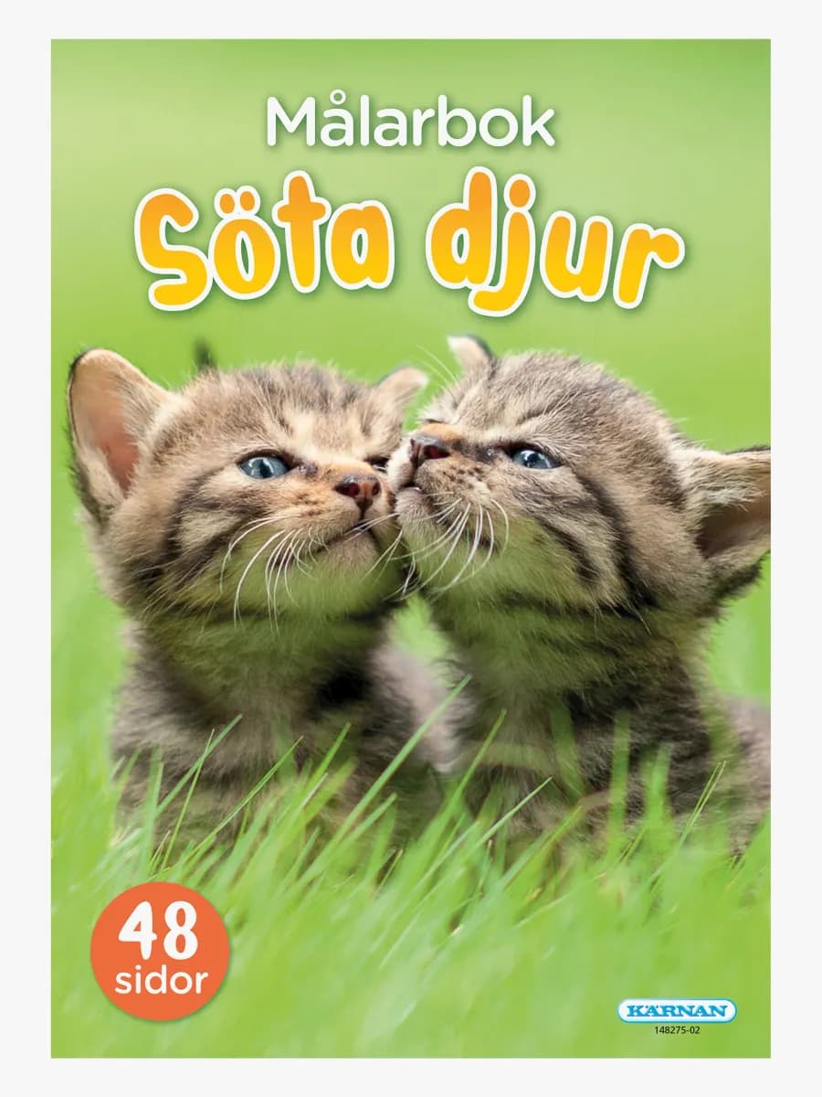 Kärnan Målarbok Söta Djur