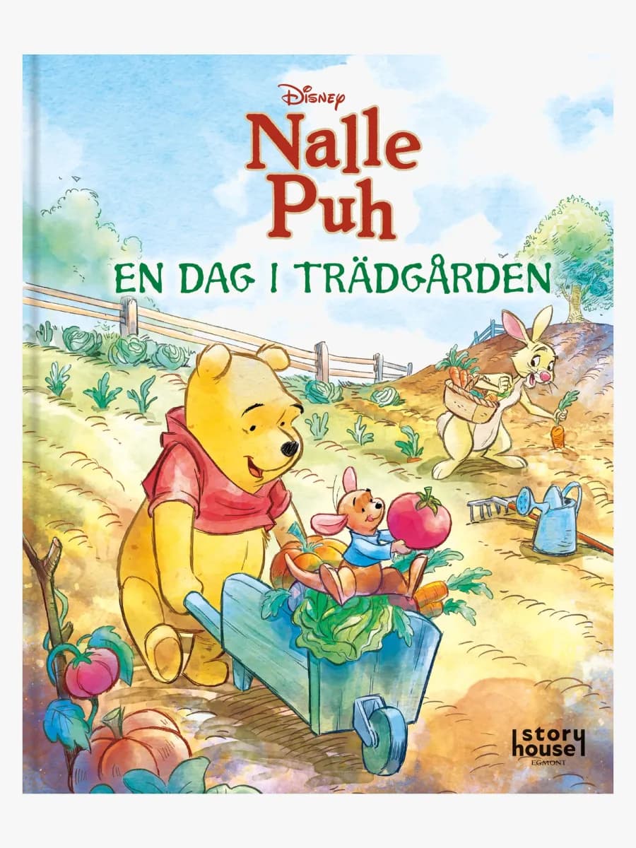 Kärnan Nalle Phu- En Dag I Trädgården Sagobok