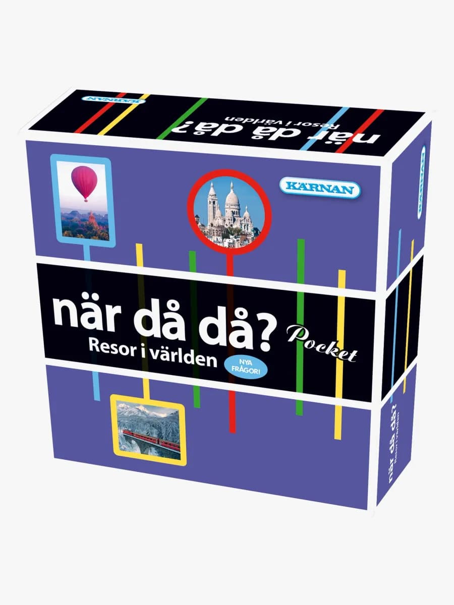 Kärnan När Då Då? Resor I Världen 2 Pocketspel