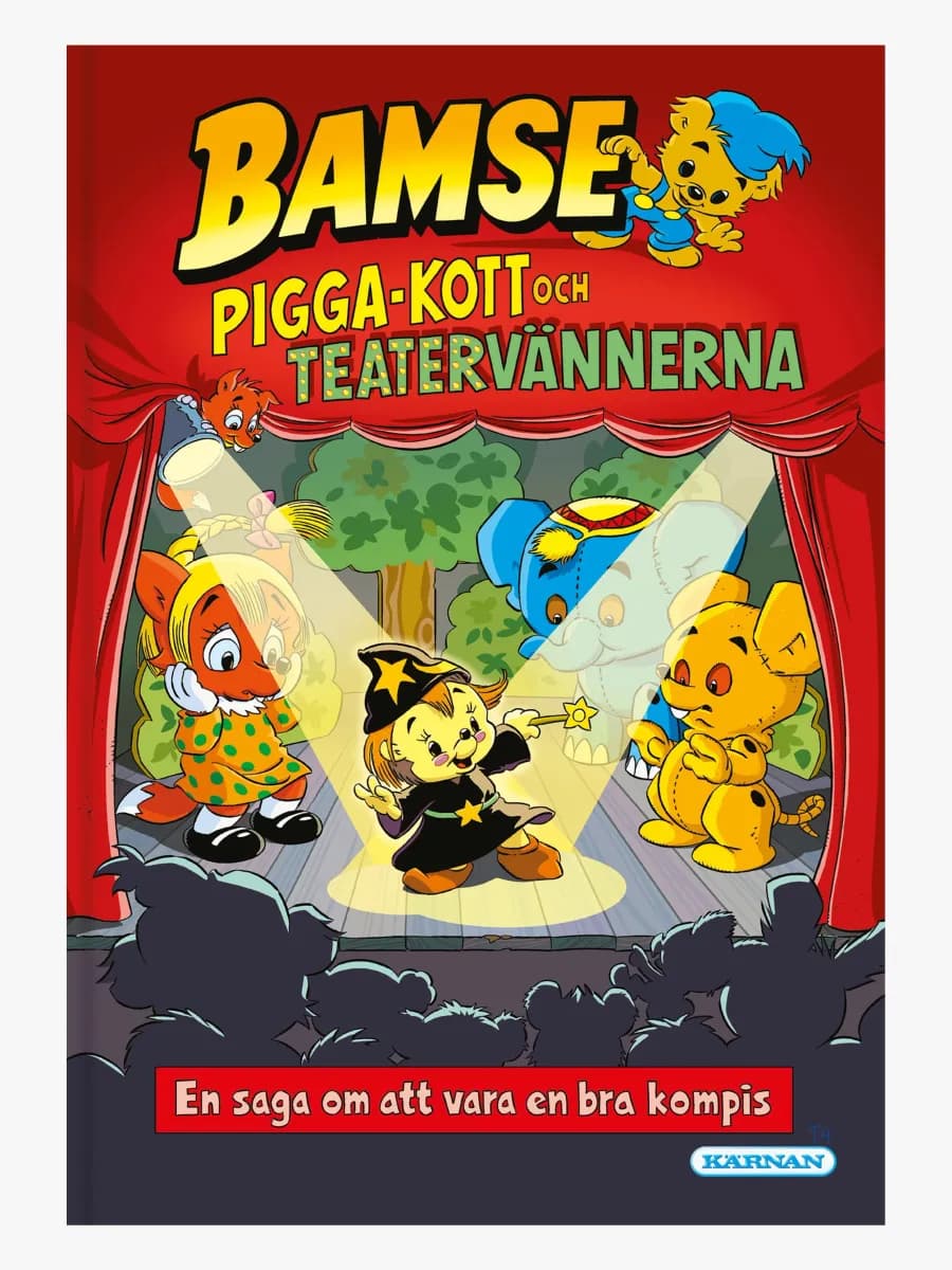 Kärnan Pigga-Kott och teatervännerna Bok