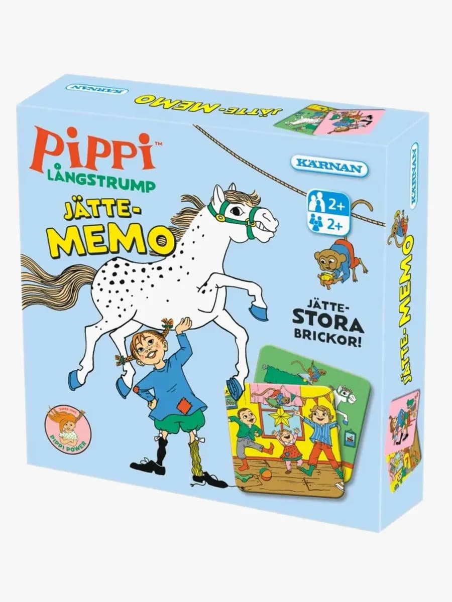 Kärnan Pippi Långstrump Jättememo