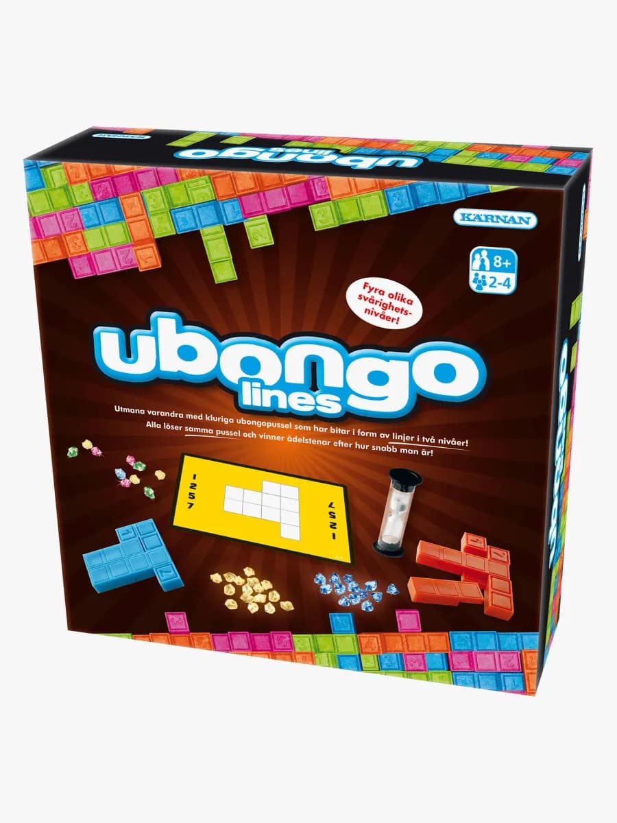 Kärnan Ubongo Lines Spel