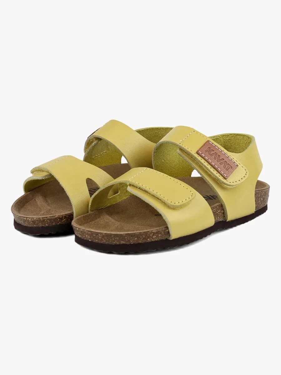 Kavat Bomhus Sandaler, Bright Yellow, 22