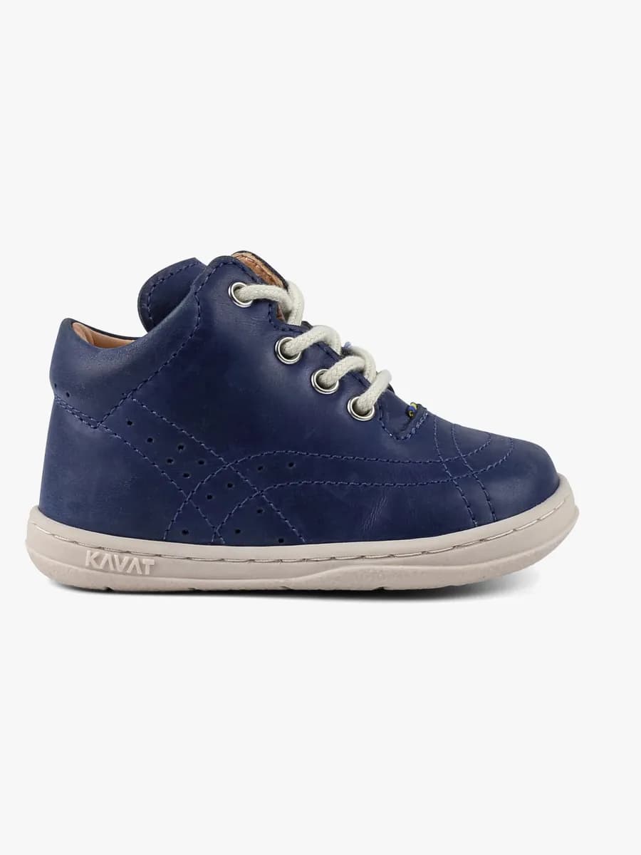 Kavat Edsbro Barefoot Lära-gå-skor, Navy, 24