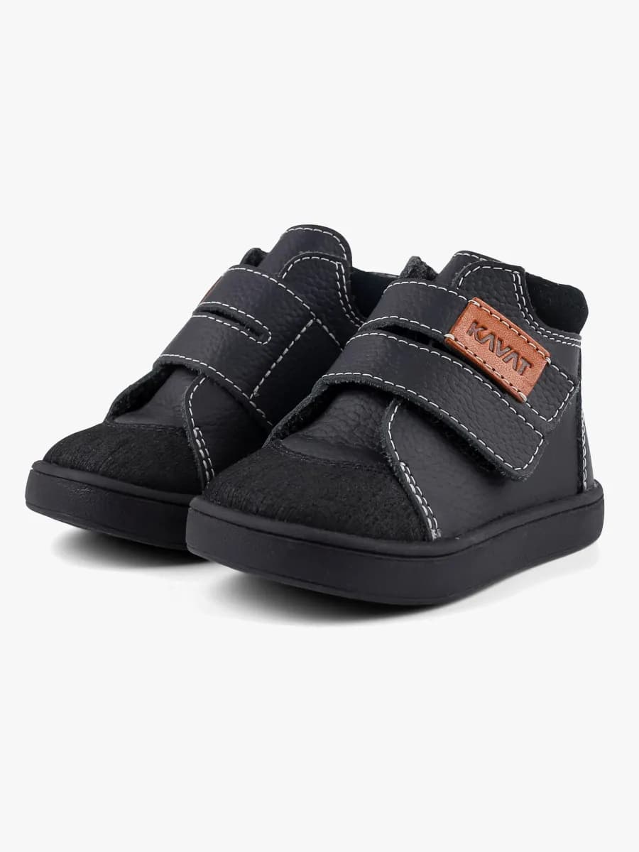 Kavat Fiskeby XC  Fodrade Lära-gå-skor, Black, 24