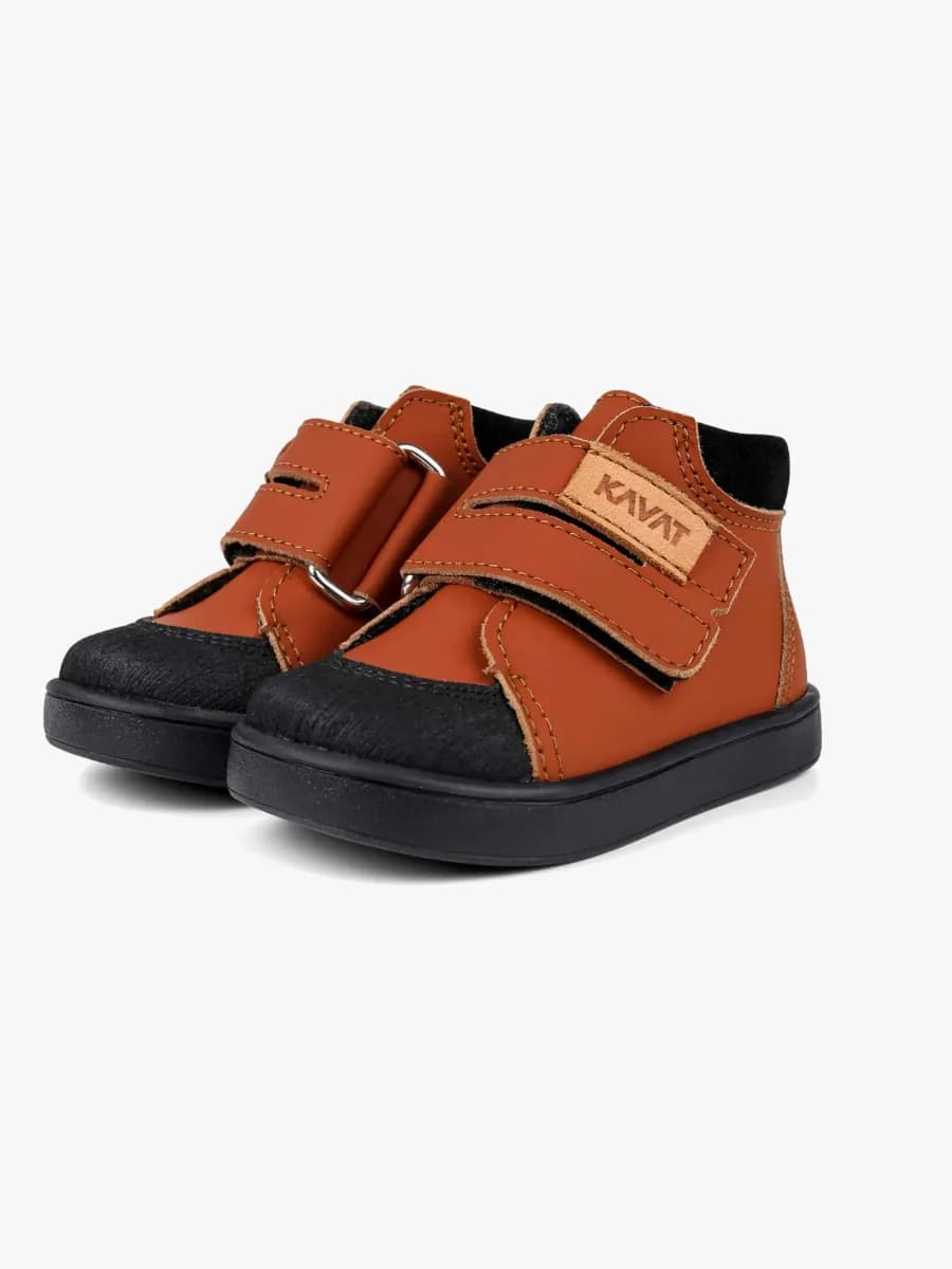 Kavat Fiskeby XC  Fodrade Lära-gå-skor, Maple, 23 - Bäst i test
