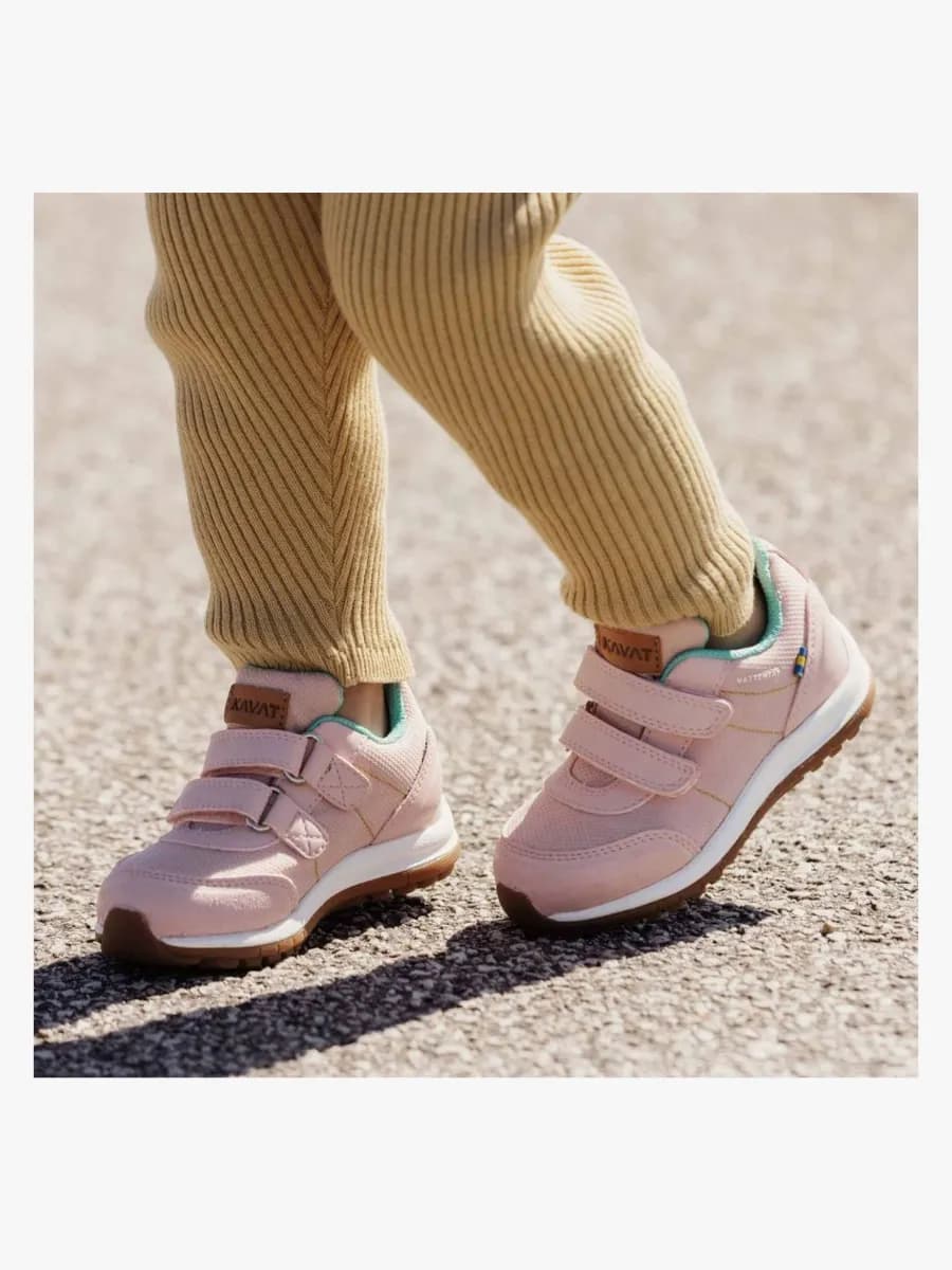 Kavat Halland WP Sneakers, Light pink, 26