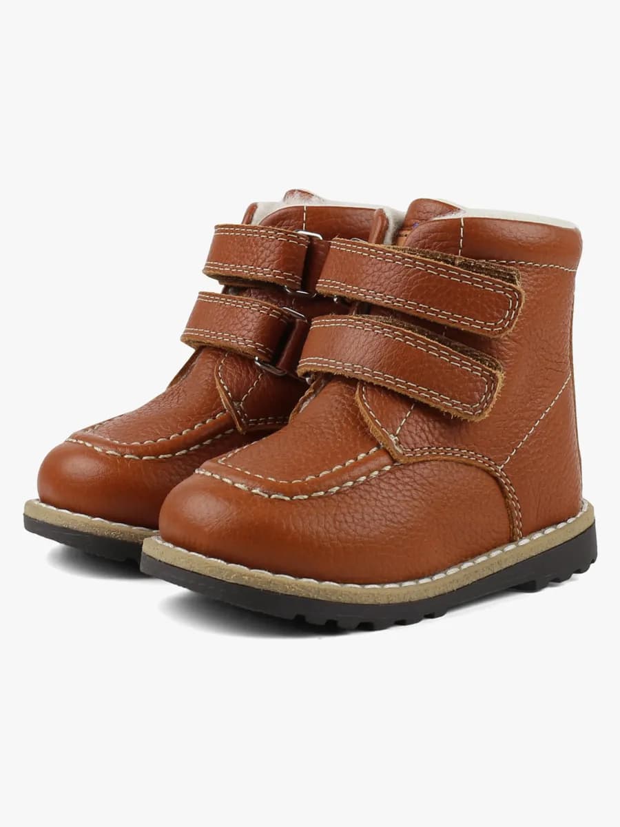 Kavat Karlbo Vinterkängor, Light brown, 28