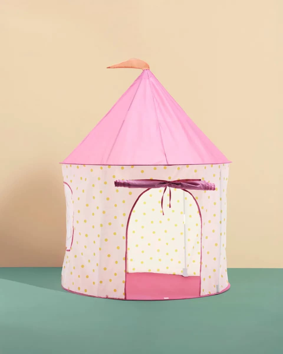 Kid's Concept Lektält Prickigt, Rosa