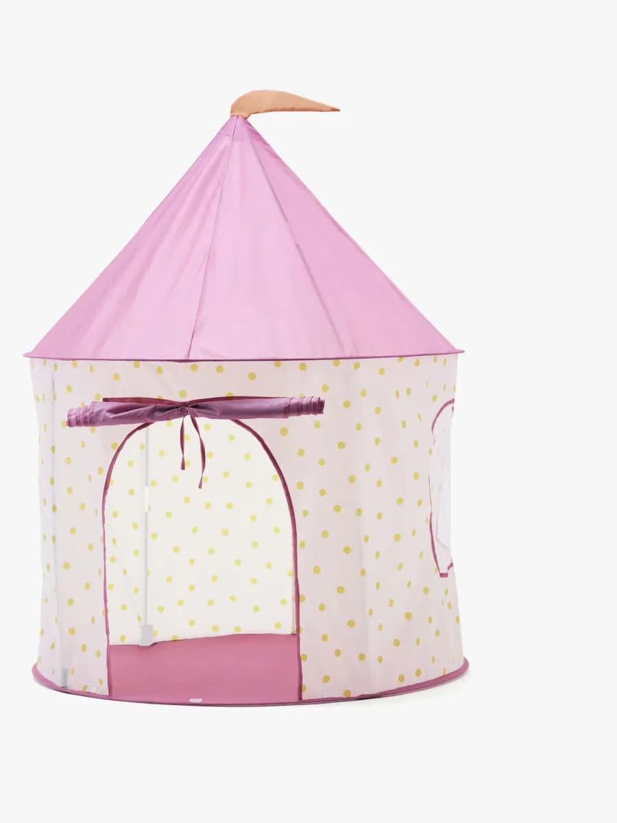 Kid's Concept Lektält Prickigt, Rosa