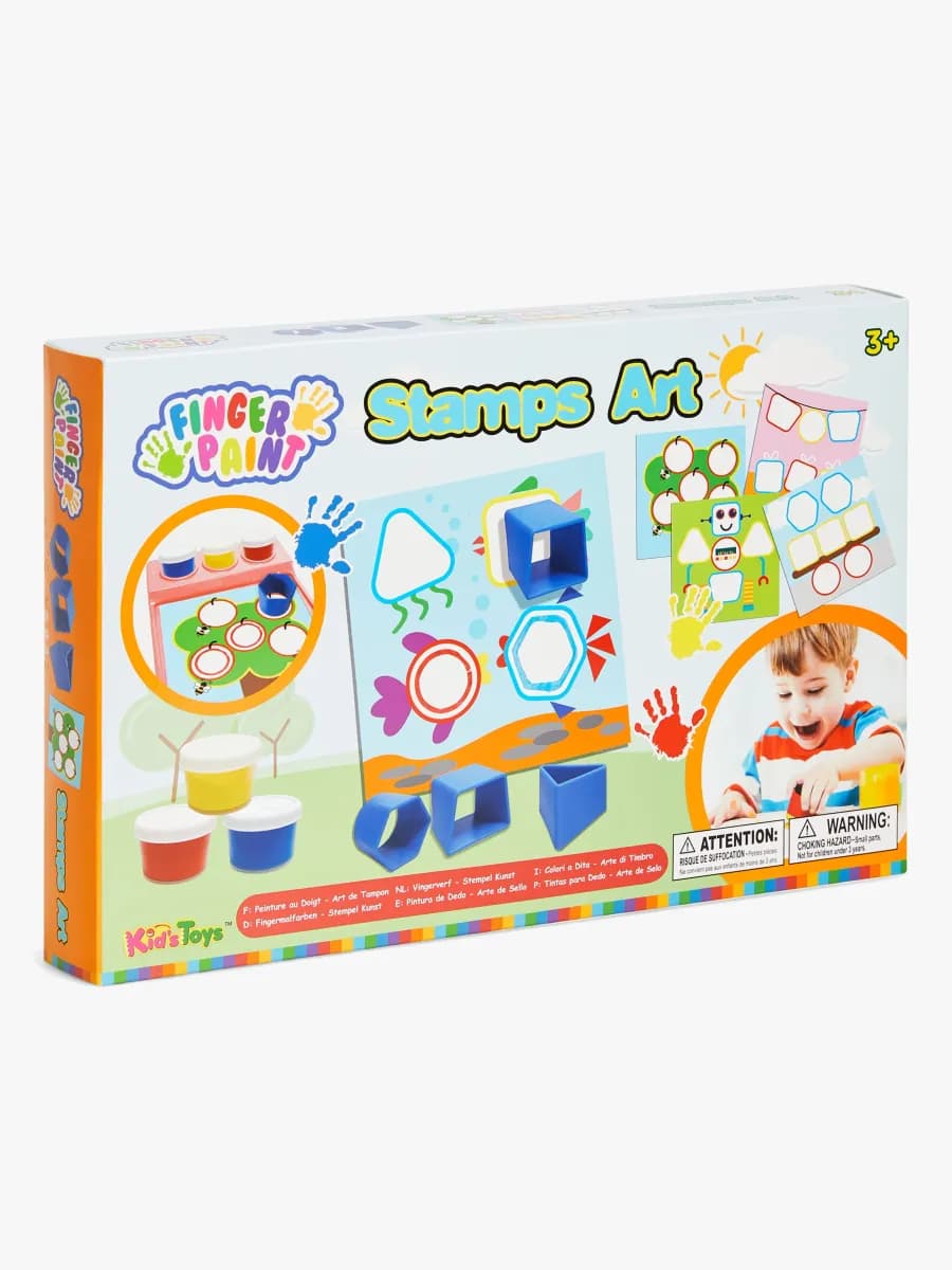 Kid's Dough Fingerfärg med Stämplar