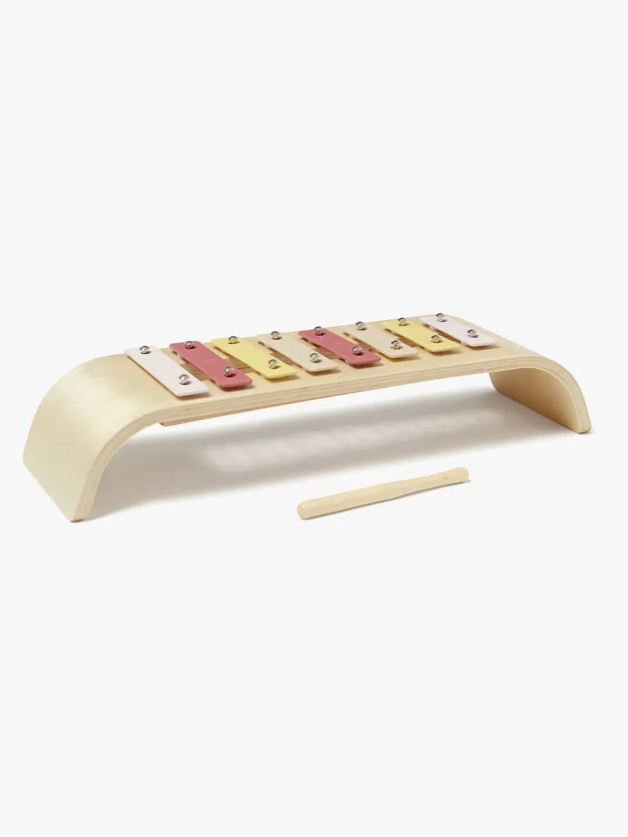Kids Concept Xylofon plywood rosa multi