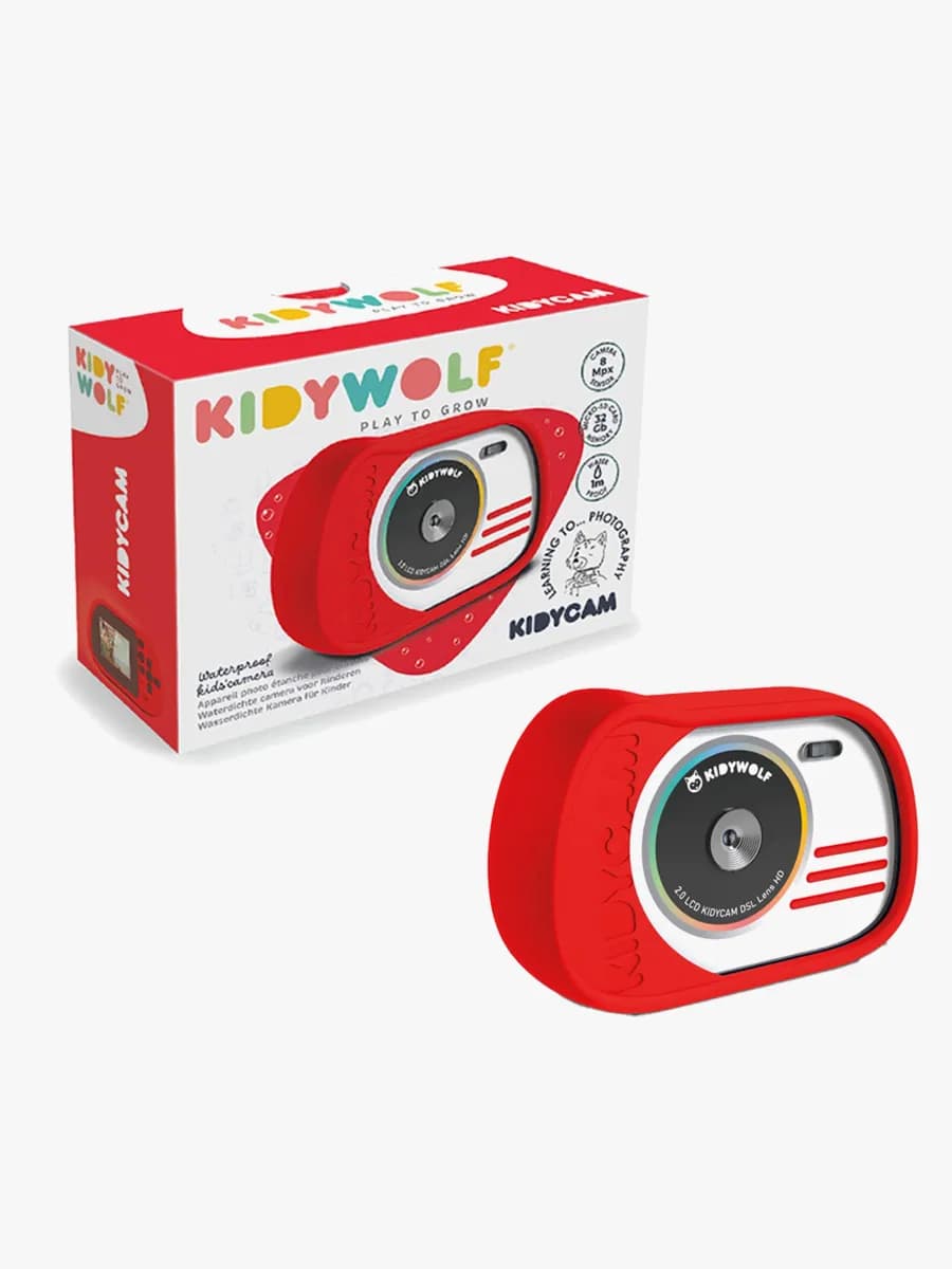 Kidywolf KIDYCAM Kamera, Röd