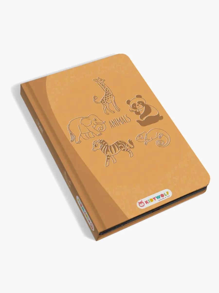 Kidywolf KIDYDRAW MINI Ritplatta LCD Djur