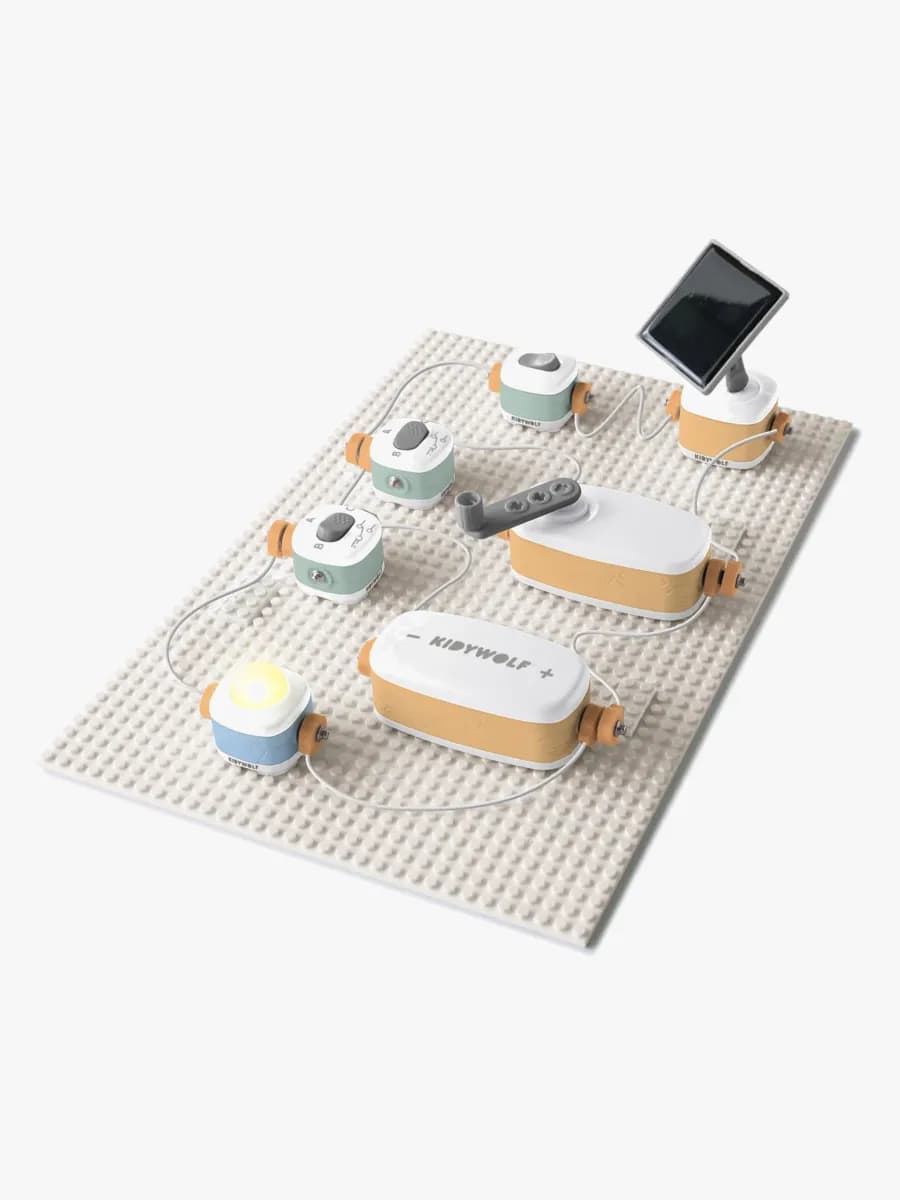 Kidywolf KIDYELEC Experiment Mitt Första Elektronikset Expert