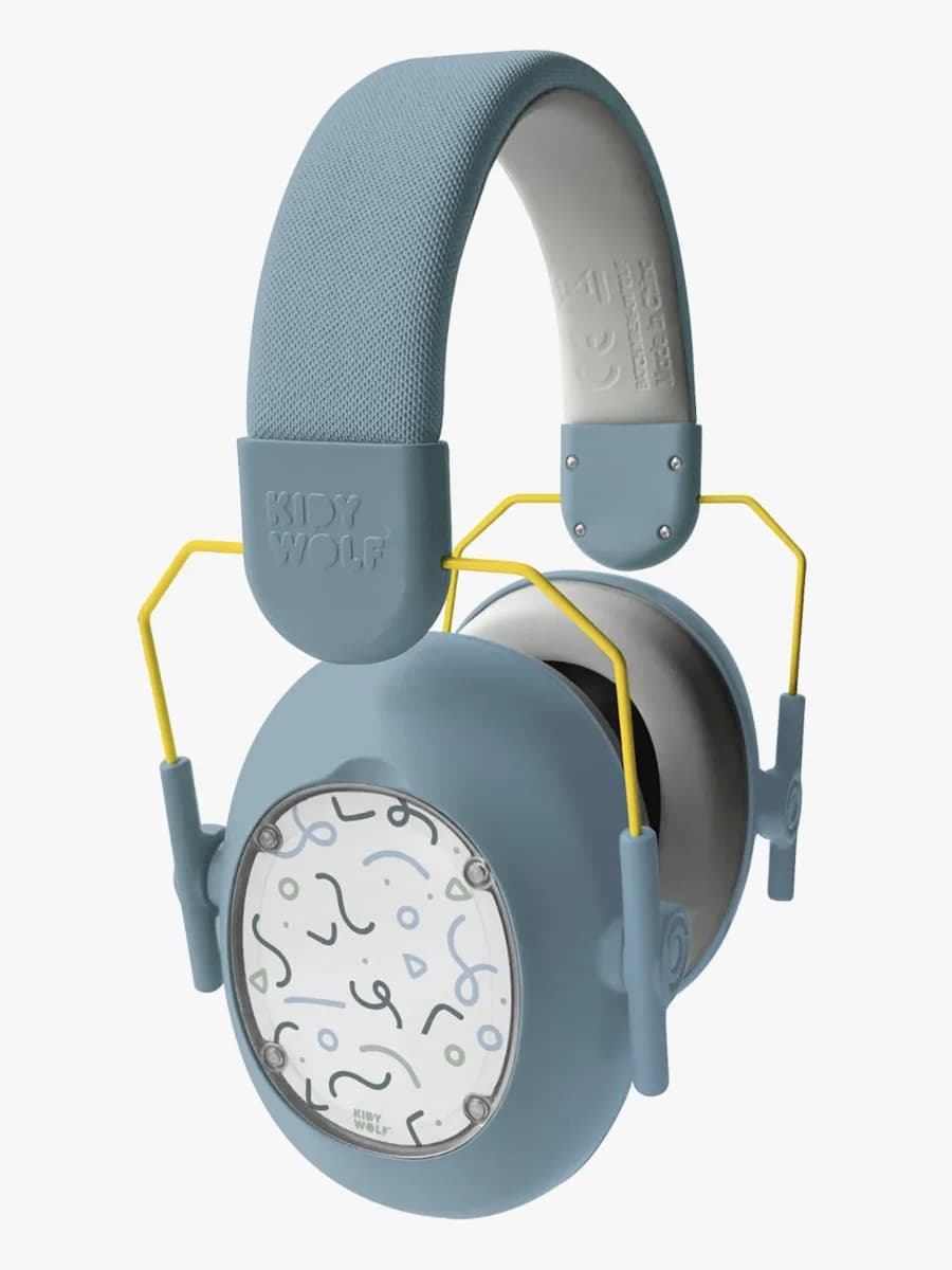 Kidywolf KIDYNOISE Hörselkåpor, Blå