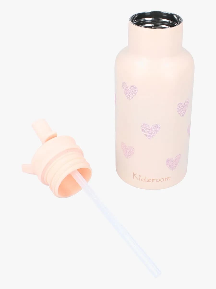 Kidzroom  Rostfritt stål Vattenflaska 350ml, Magic Meadows Rosa