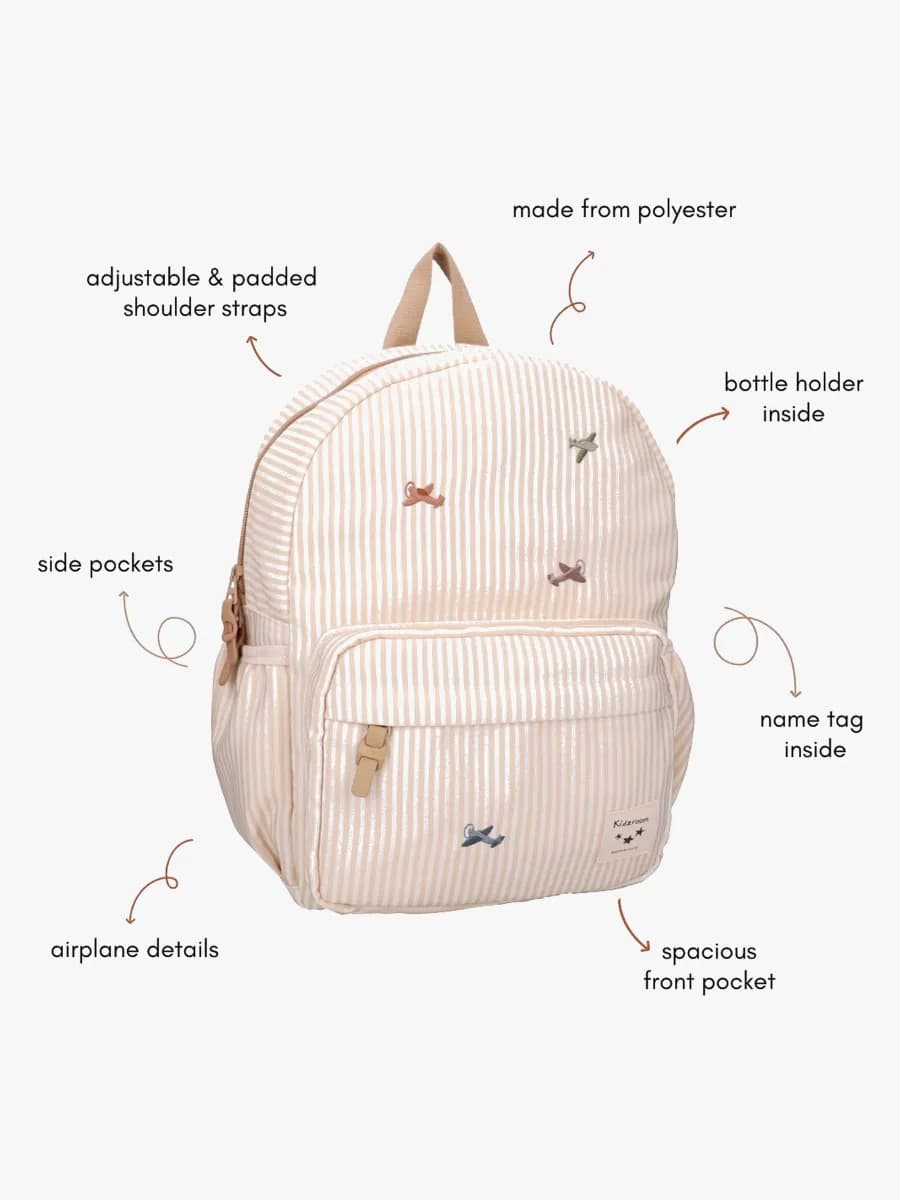 Kidzroom Ryggsäck Nostalgia, Beige