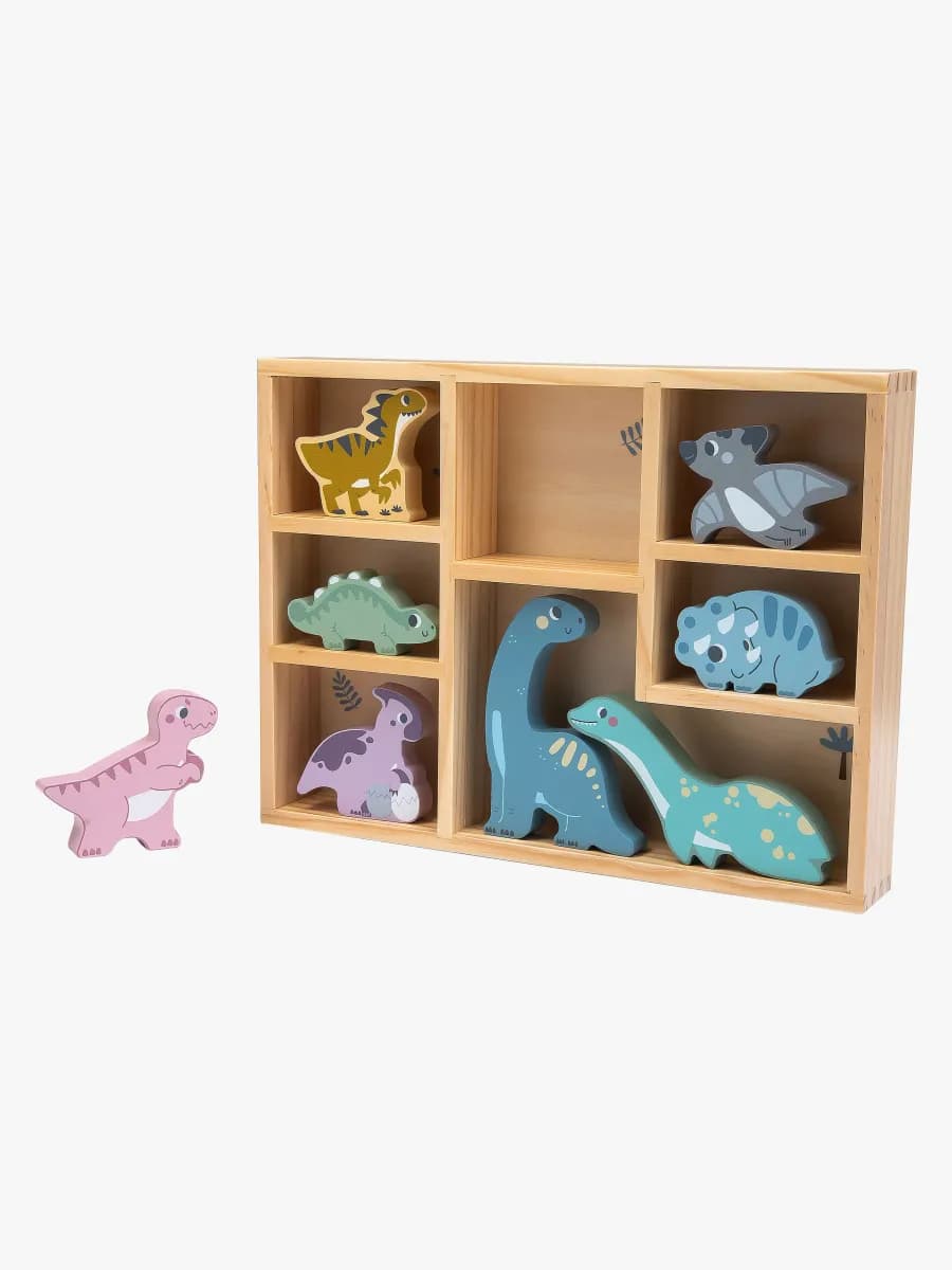 Kinder and Kids Dinosaurier i Trälåda