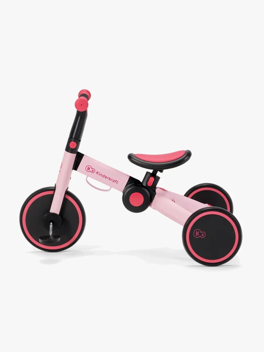 Kinderkraft 4TRIKE Trehjuling, Rosa
