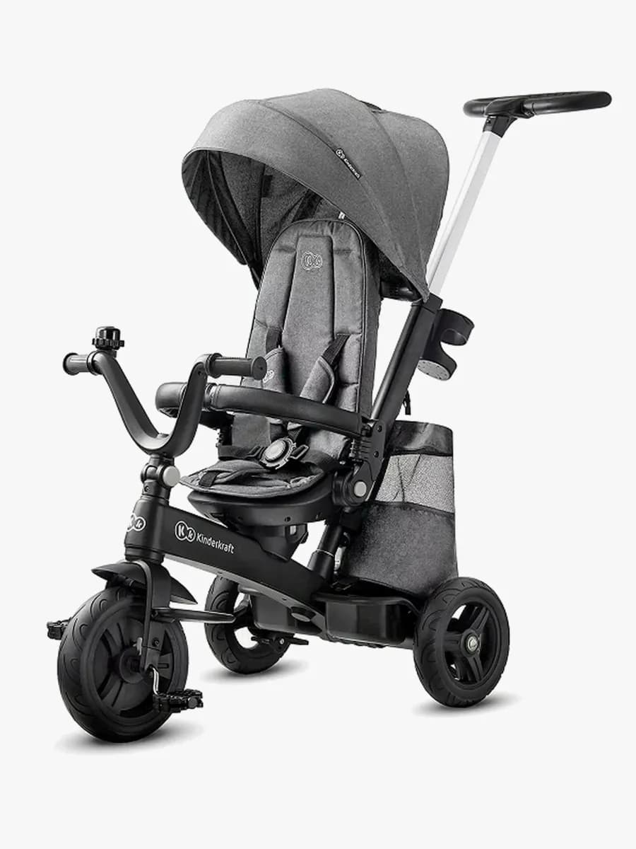 Kinderkraft EASYTWIST Platinum Trehjuling, Grå