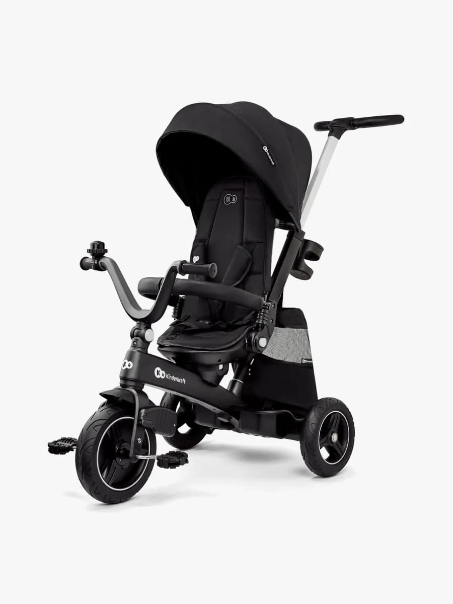 Kinderkraft EASYTWIST Trehjuling, Svart