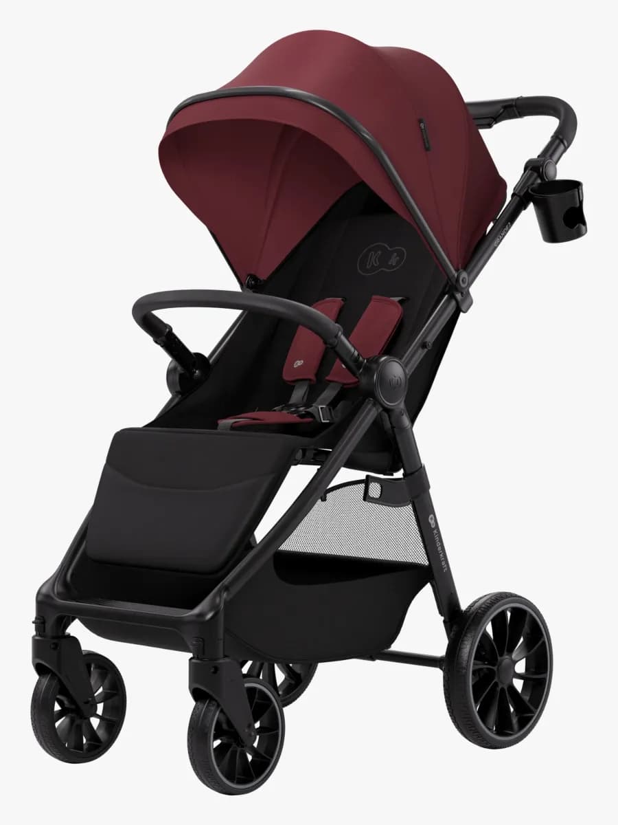 Kinderkraft Grande 2 Sittvagn, Dark Ruby