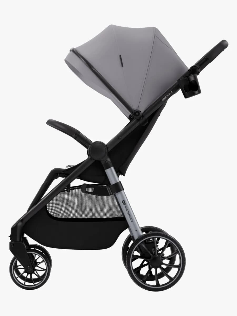 Kinderkraft Grande 2 Sittvagn, Moonlight Grey