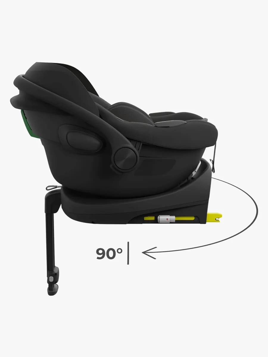 Kinderkraft I-LITE Babyskydd inkl. ENDURA SAFE FX Bas, Black