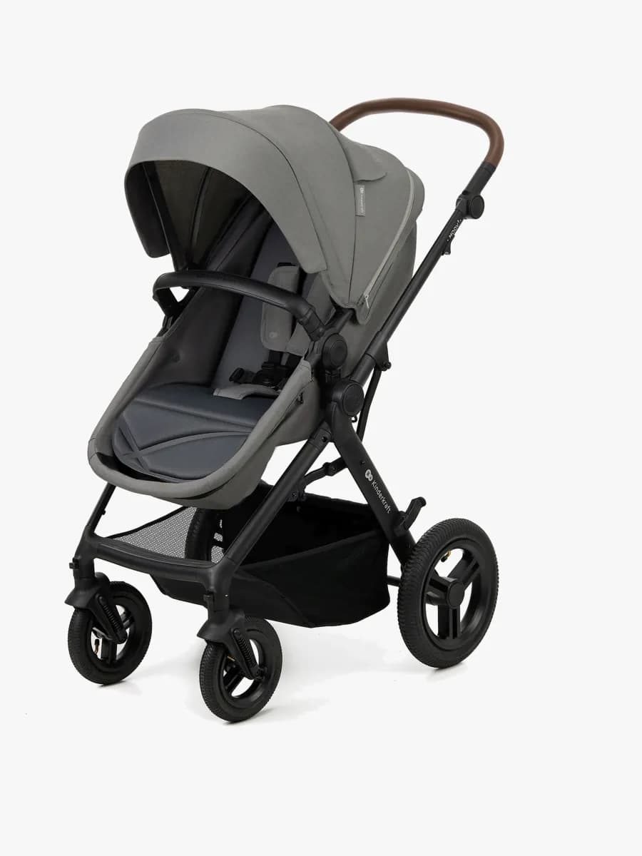 Kinderkraft MOOV 2 Air 3-in-1 Duovagn, Light Grey