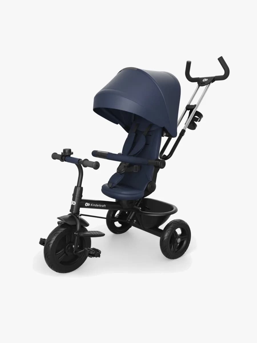 Kinderkraft Trehjuling Aston 2 Plus, Blå