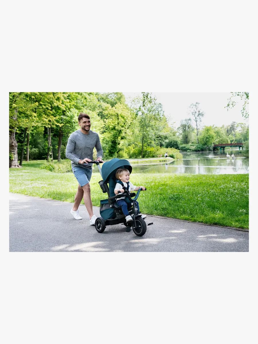 Kinderkraft Trehjuling Easytwist, Rosa