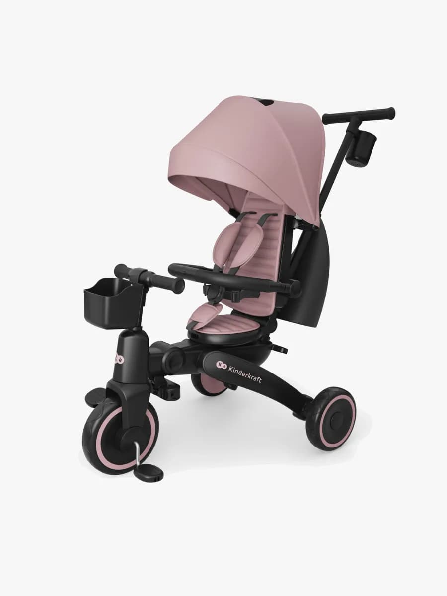 Kinderkraft Trehjuling Jazz 3, Rosa