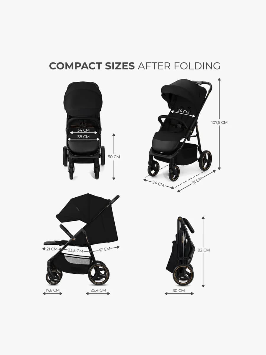 Kinderkraft Trig 3 Sulky, Onyx Black