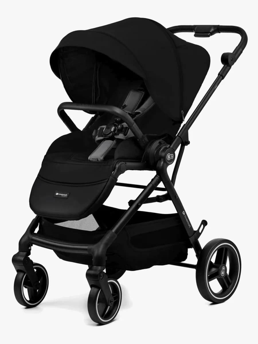 Kinderkraft YOXI 2-in-1 Duovagn, Pure Black